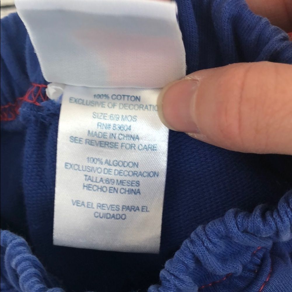 🍭4/$20 Chicago Cubs Sweatpants 6-9 m - Picture 3 of 4